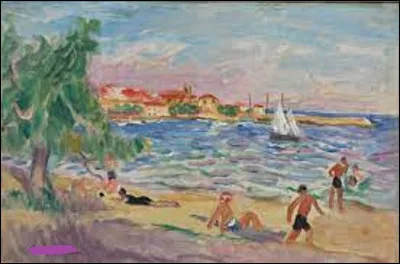 Var : 
''La Plage de Sainte-Maxime'' est un tableau peint par un fauviste qui se nomme...