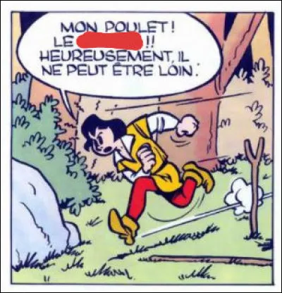 Encore une sorte d'injure, mais qui n'est pas grossière. Laquelle ?