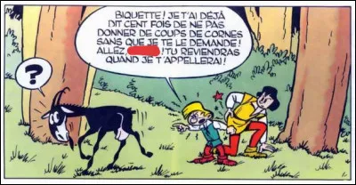 Apparaît enfin le fameux Pirlouit ! Quel mot convient, dans cette situation ?