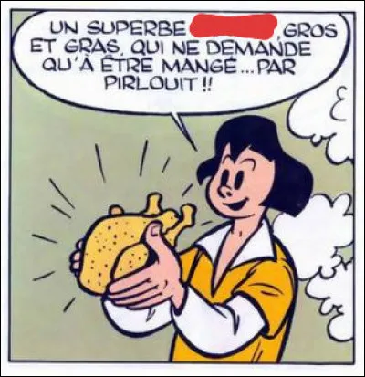 Johan pense attirer le maraudeur avec un ...