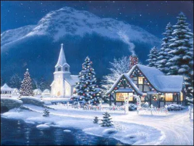 La messe de Noël se déroule dans...