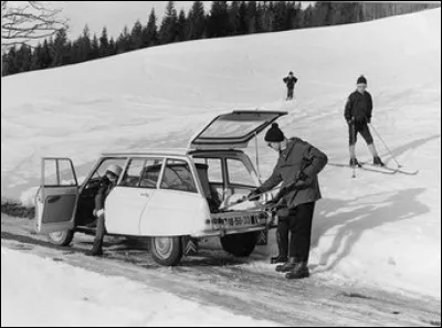 Bien pratique ce break pour transporter le matériel de ski. Quel est ce modèle ?