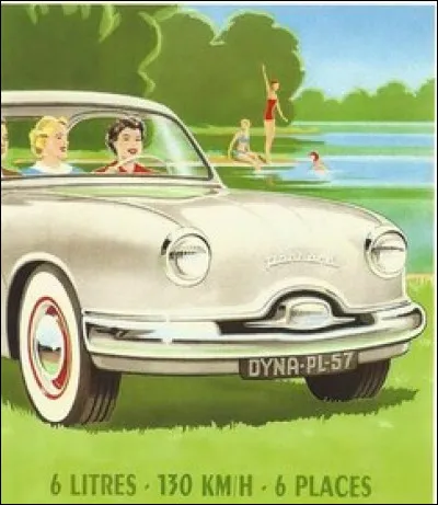 Le fabriquant de cette voiture promettait une faible consommation pour l'époque, de belles performances et tout cela avec six personnes à bord. Quel est le constructeur ?