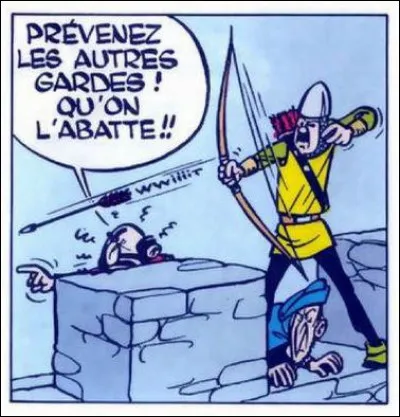 Comment appelle-t-on le soldat avec son arc ?