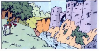 Au pied du château se trouve(nt) ...