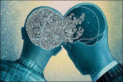 Que font les grands esprits, selon l'expression lorsque deux personnes ont la même idée en même temps ?