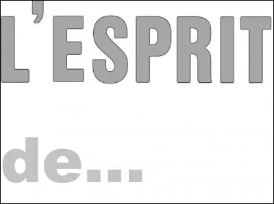 Complétez l'expression qui signifie penser à ce que lon aurait pu répondre postérieurement à la situation : ''Avoir l'esprit de ...''