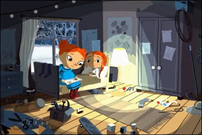 "Myrtille et lettre au père Noël" - D'où ce petit dessin animé vient-il ?