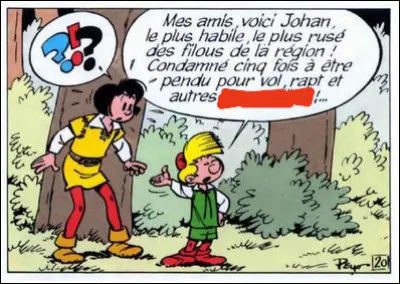 On ne le dirait pas comme ça, mais notre joyeux Pirlouit a des références carrément... bibliques !