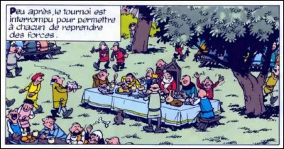 Festin, bombance... on fait tout cela depuis Astérix, non ?