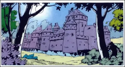 C'est la plus haute tour d'un château, au centre. Ici, elle est carrée, mais dans tous les cas, c'est le ...