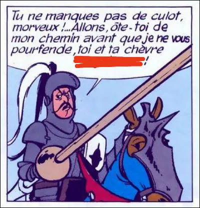 C'est une insulte grave, souvent adressée aux chiens (malades ou non) mais pas seulement !