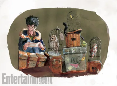 Qui aide Harry à rentrer dans le Hogwarts Express ?