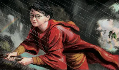 À quel poste de Quidditch Harry joue-t-il en cinquième année ?
