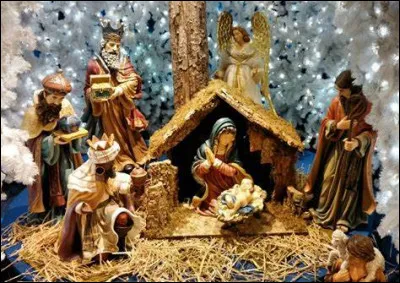 Où le Christ a-t-il été déposé à la naissance ?