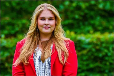 Depuis quelle année Catharina-Amalia des Pays-Bas est-elle la princesse héritière des Pays-Bas ?