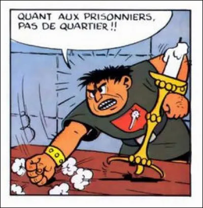 Mais que se propose de faire celui-ci, avec son "pas de quartier" ?