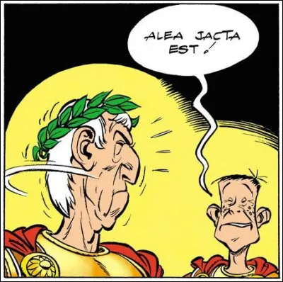 En traversant quel cours d'eau, Jules César s'est-il écrié "Les dés sont jetés" ?