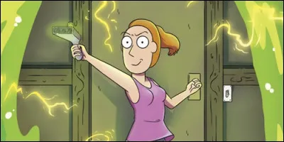 Comment se prénomme la sur de Morty ?