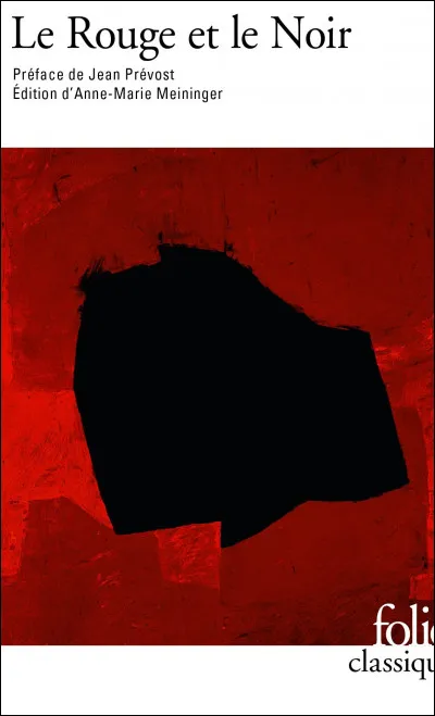 De qui est "Le Rouge et le Noir" ?