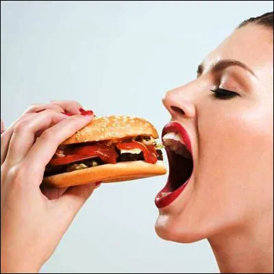 Lorsque l�on mange, quelle action est la derni&egrave;re ?