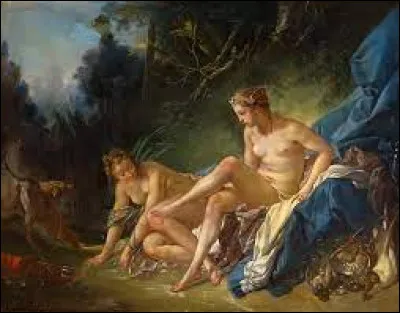 Qui a peint ce tableau intitulé "Diane sortant du bain" ?