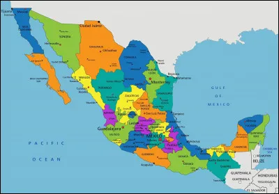 Où se trouve le Mexique ?