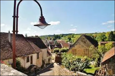 Village de l'arrondissement de Clamecy, Oudan se situe dans le d&eacute;partement ...