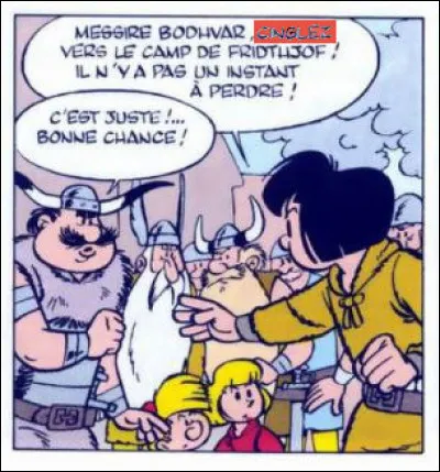 Que veut dire Johan avec ce verbe "cingler" ?