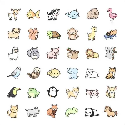 Lequel de ces animaux préfères-tu ?