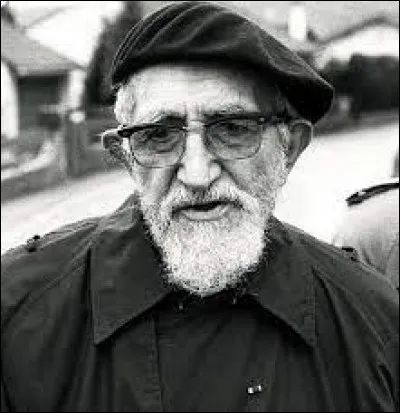 L'Abbé Pierre : Quelle information est inexacte ?