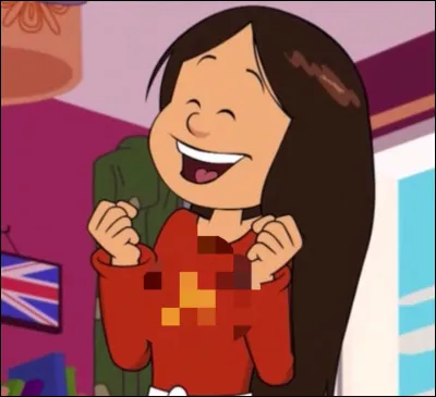 Sur son t-shirt, Wendy a un ou une...