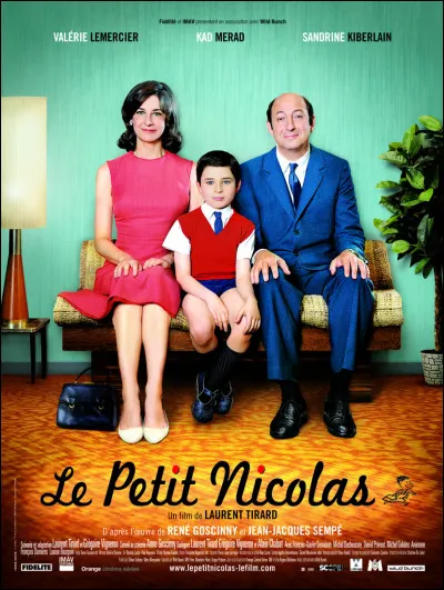 Cette affiche de film a été la première parlant du "Petit Nicolas".
