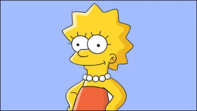 Le saxophone est son instrument favori, c'est Lisa...