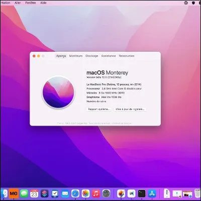 Sous le système dexploitation macOS, quelle opération réalise-t-on en appuyant sur les touches majuscule, pomme et 3 ?