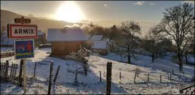 Je vous emmène maintenant dans le Bugey, à Armix. Petit village de 27 habitants, en Auvergne-Rhône-Alpes, il se situe dans le département ...