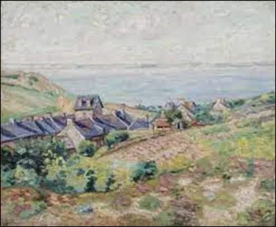 Vers 1907, quel impressionniste a peint cette toile intitulée ''Le Val André'' ?