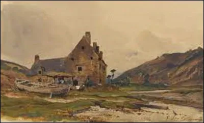 Et on termine ce quiz dans la commune où on l'a commencé, à Saint-Brieuc.
Quel peintre, lithographe et aquarelliste, a réalisé ce tableau intitulé ''Rivière de Saint-Brieuc'' ?
