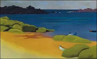 De ces trois nabis, lequel a exécuté cette toile en 1917, intitulée ''La Rade à Trégastel'' ?