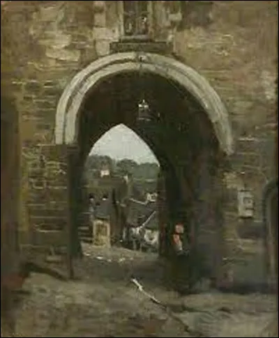 À quel peintre de l'école de Barbizon doit-on cette toile intitulée ''La Porte du Jerzual à Dinan'', tableau exécuté en 1860 ?