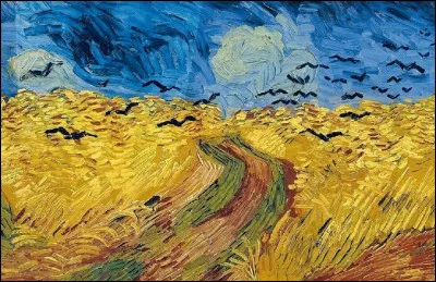 Quel peintre est l'auteur de ce tableau intitulé ''Champ de blé aux corbeaux'' ?