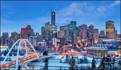 Edmonton est une ville :