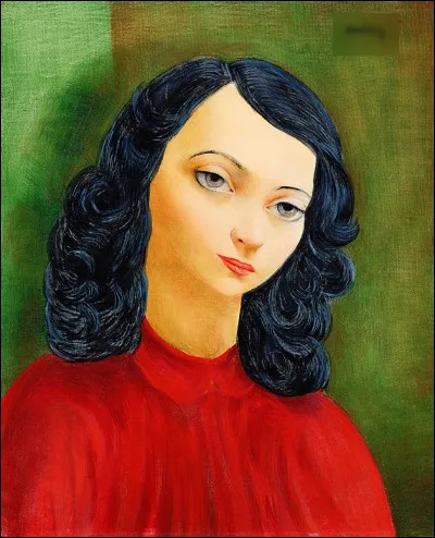 Qui a réalisé "Portrait de jeune femme brune" ?