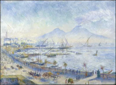 Qui a peint "Baie de Naples le matin" ?