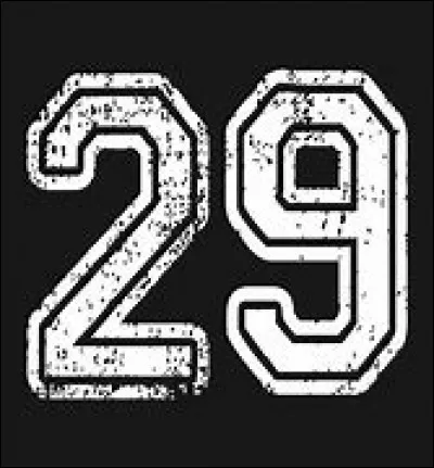 Quel est le département 29 ?