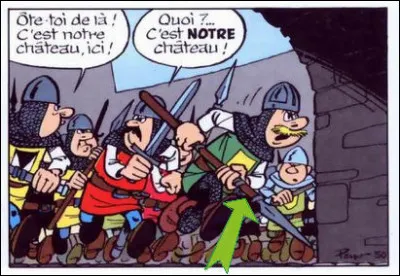 La "pique", arme très répandue au Moyen-Âge, s'emploie dans l'expression : "Vouloir mettre une pique en [...]", suggérant une entreprise très difficile !