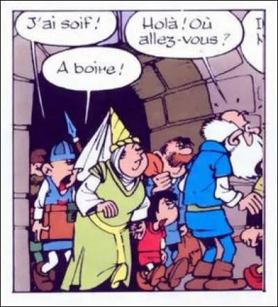 Modes & Travaux > Que porte la dame en vert sur la tête ?