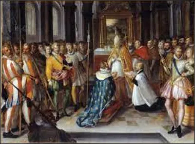 Dans quelle cathédrale française le roi Henri IV a-t-il été sacré en 1594 ?