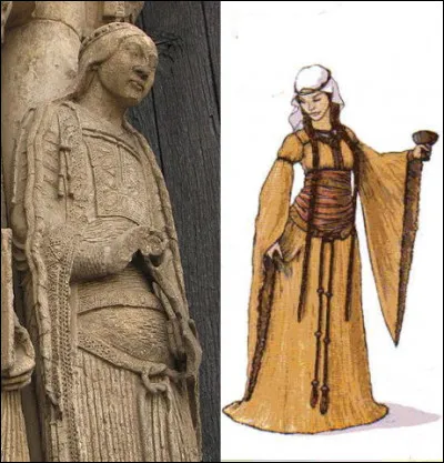 C'est l'un des premiers témoignages d'une idée de "mode" : Signe de richesse, il est très présent sur toutes les terres des Plantagenêts, dès les retours des Croisades (XIIe s.) C'est le ... (Complétez !)