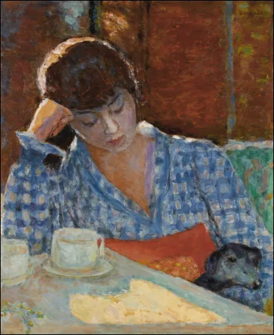 Qui a réalisé la toile "Femme lisant" ?